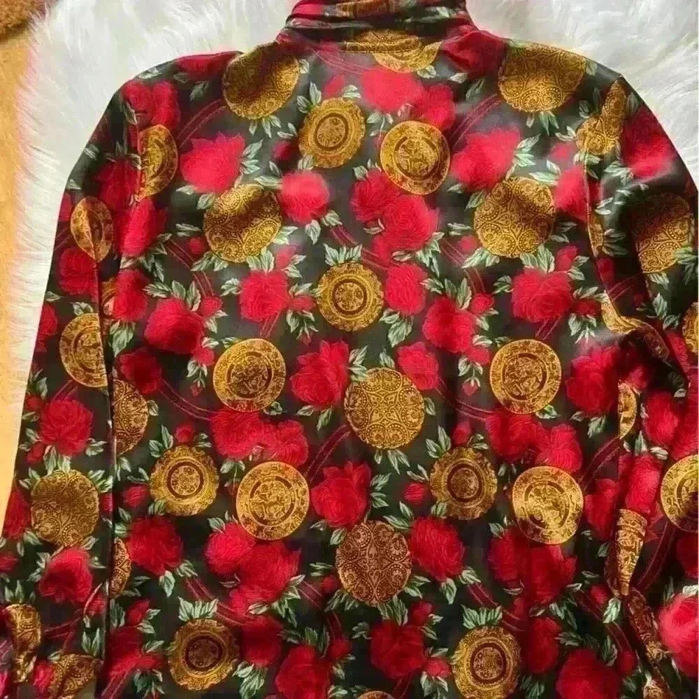 Vintage 80’s Notations Silky Secretary Blouse 8